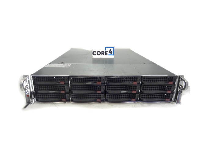 SUPERMICRO 620C-TN12R 12x3.5in 4x GPU CAPABLE X12DDW-A6 2U RACKMOUNT SERVER (See