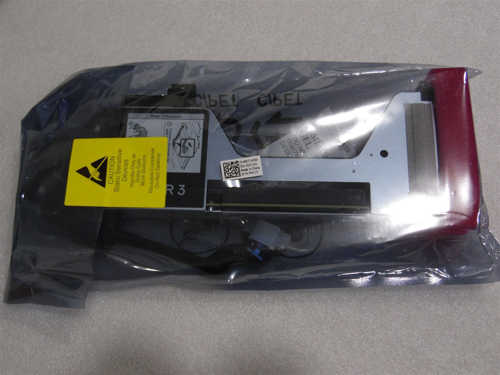 DELL EMC POWEREDGE 1U G16 R660 SERVER RISER 3R MX17C