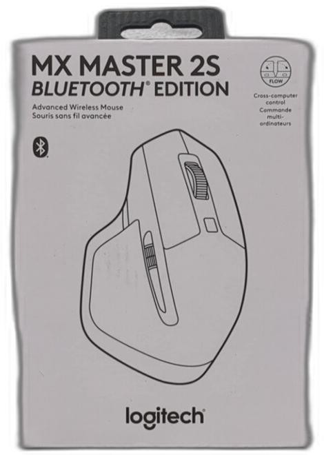 Logitech Mx Master 2s Bluetooth Edition Wireless Mouse, Multi-surface