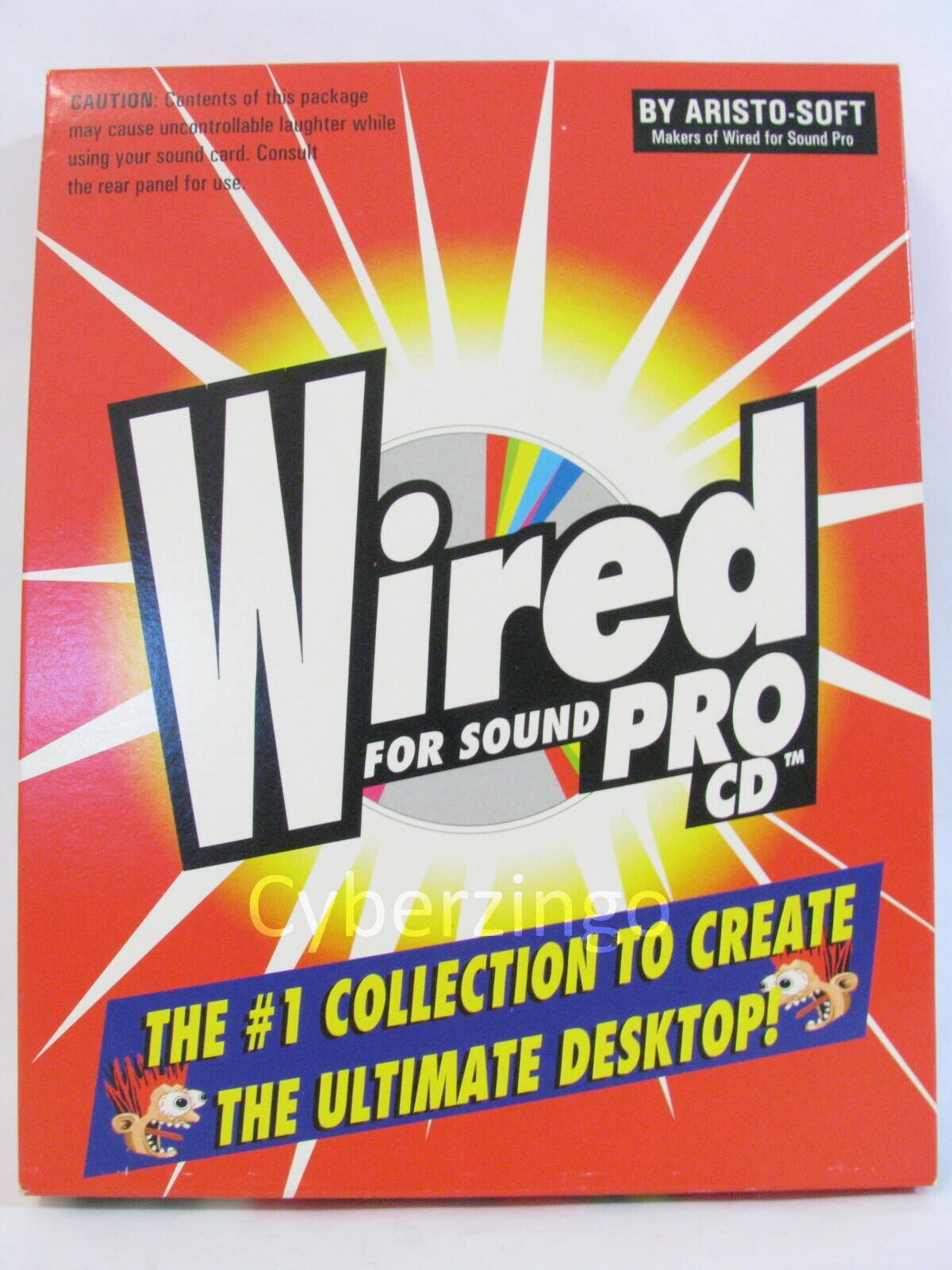 Wired For Sound Pro CD Software With CD-ROM Disk 1993 Vintage PREOWNED