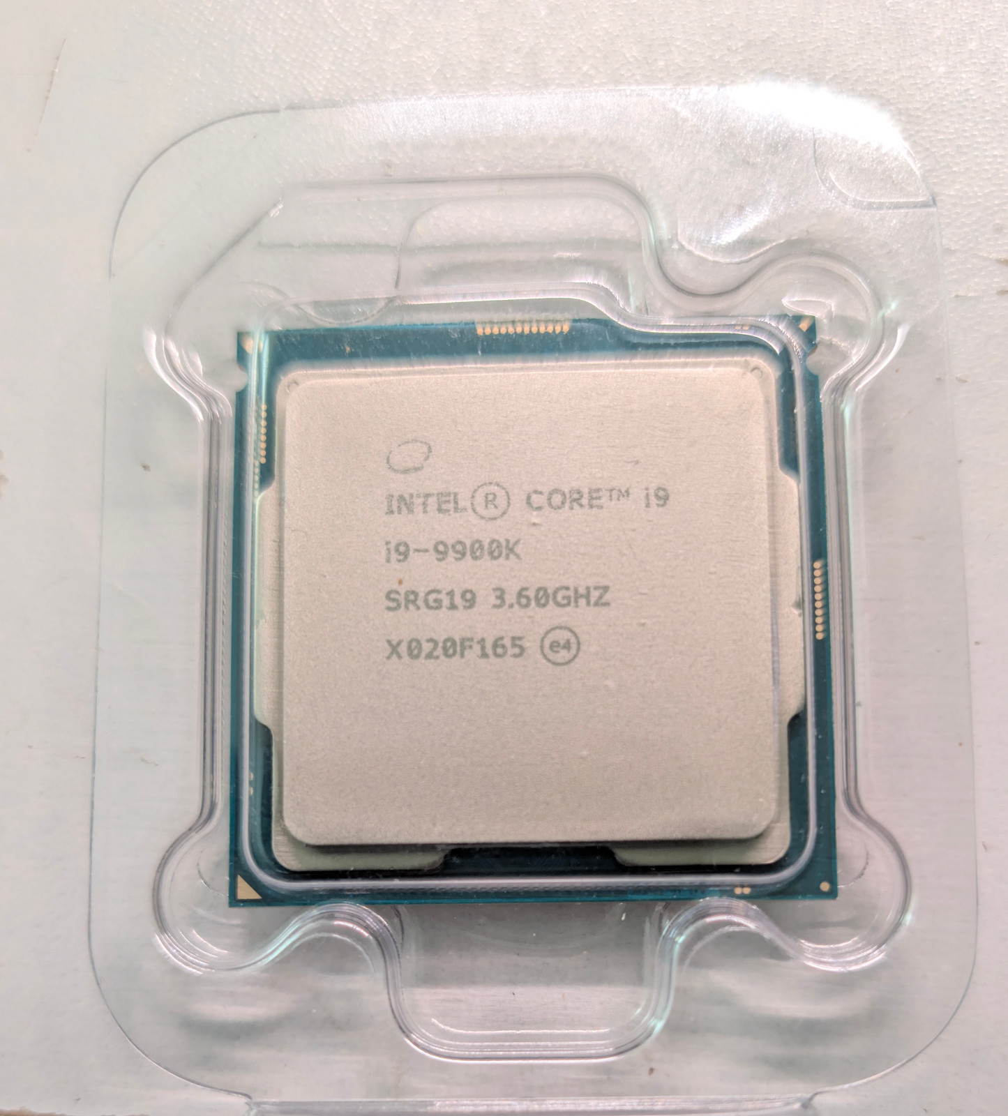 Intel Core i9-9900K 3.60GHz 8-Core 16-Thread LGA1151 CPU SRG19 R0