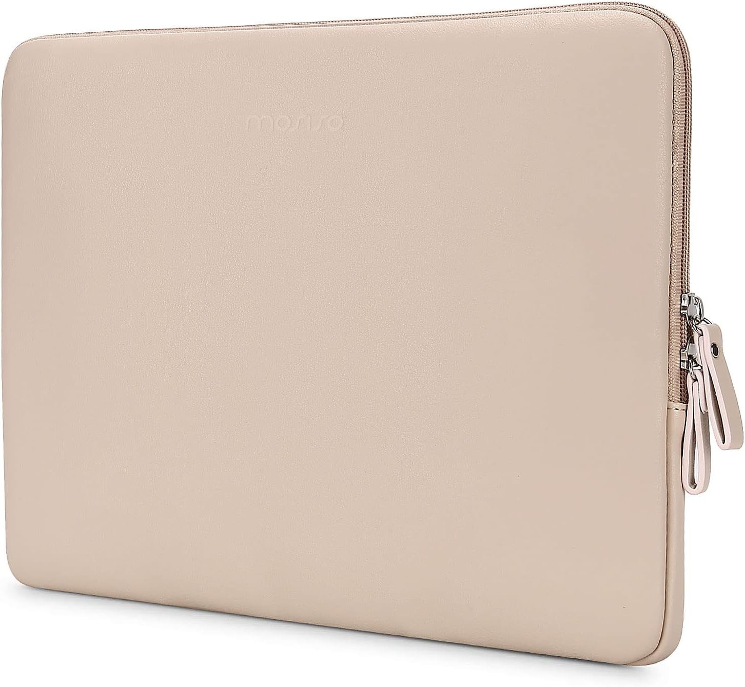 Laptop Sleeve Bag 16 inch PU Leather Padded Waterproof Case for MacBook Air 15 i