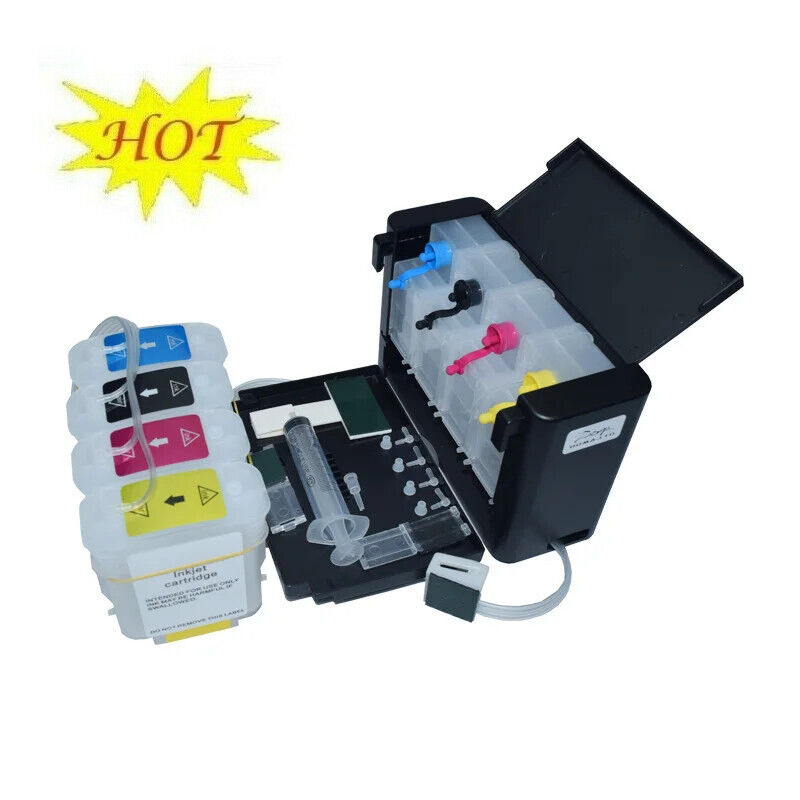 Ciss Ink System 10 82 For Designjet 500 800 500PS 800PS With AUTO RESET Chips