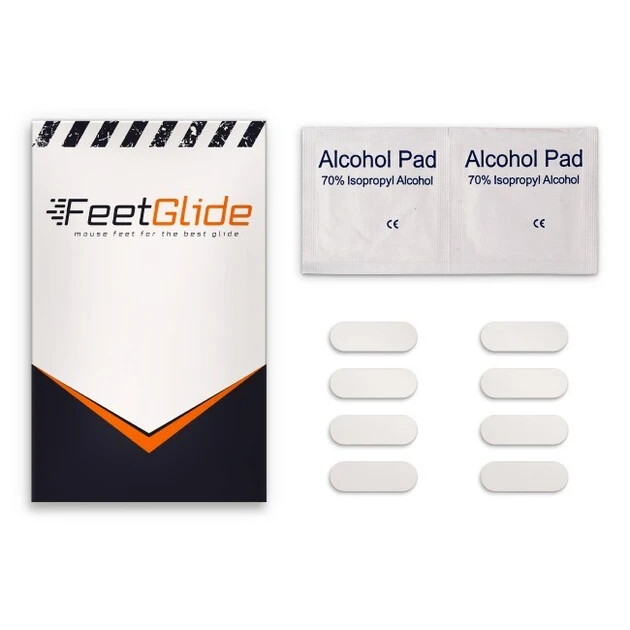 FeetGlide Skates for HyperX Pulsefire Haste / Haste Wireless Replacement Mouse F