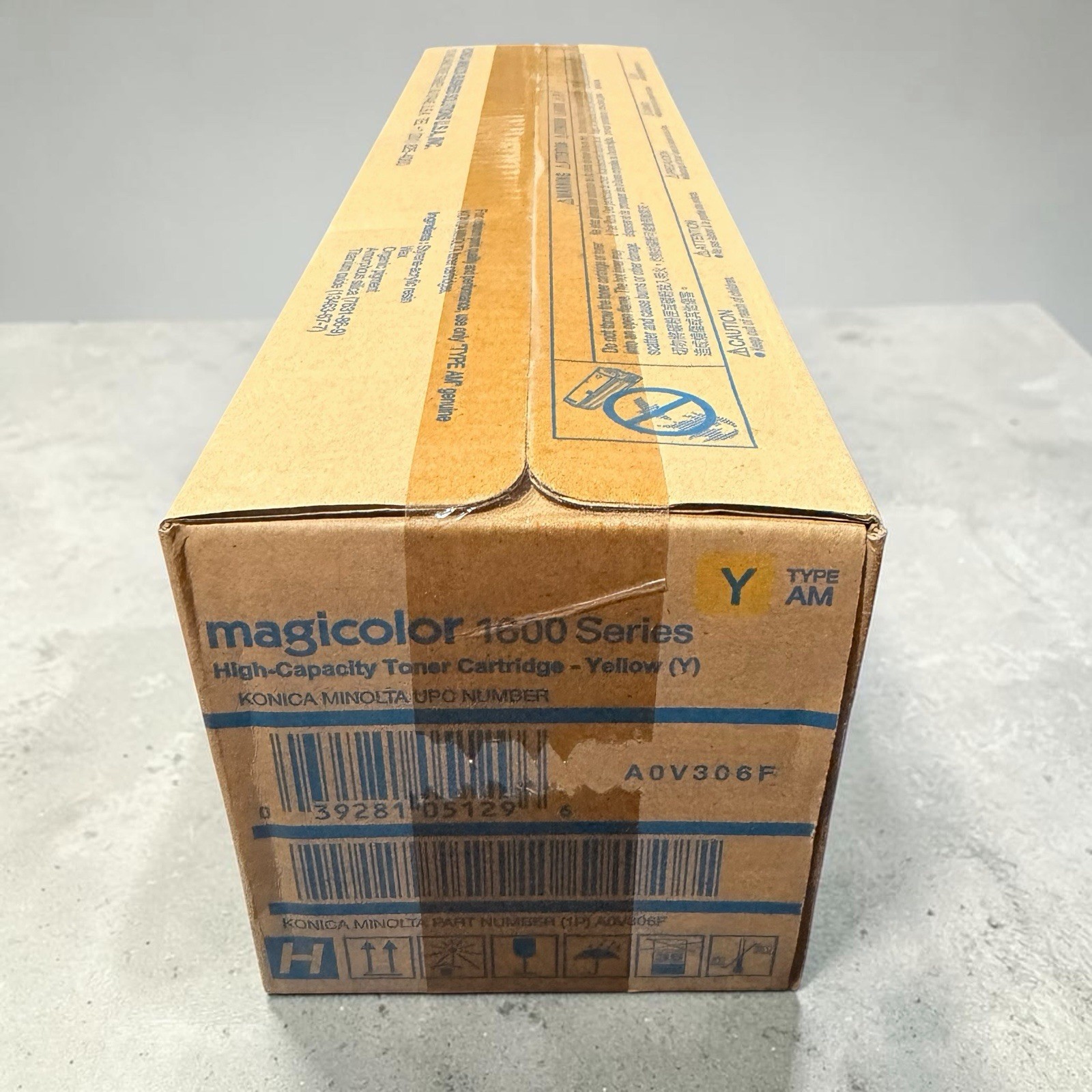 Genuine Konica Minolta A0V306F Magicolor 1600 High Yield Toner Cartridge Yellow