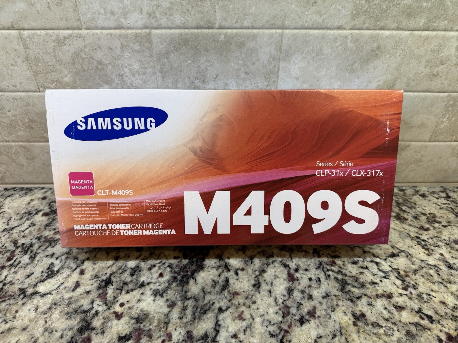 Samsung M409S Magenta Toner Cartridge CLT-M409S New Open Box