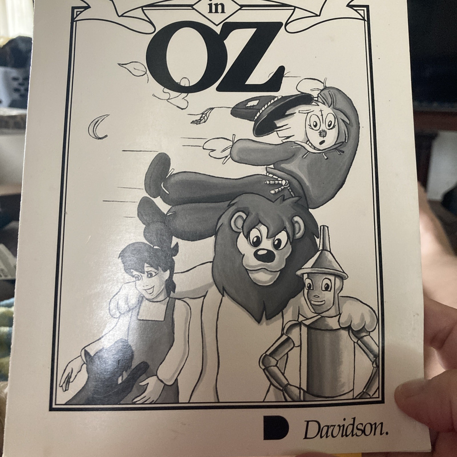 Reading Adventures In Oz Floppy Discs Vintage Davidson 5.25