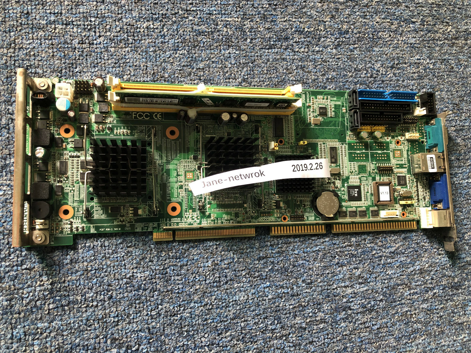 Actual Stock 100% test PCA-6008VG   (Fedex or DHL 90days Warranty) #J1688