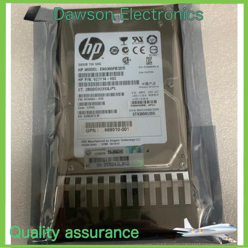 NEW QR477A 665750-001 669010-001 HP M6625 300GB 6G SAS 15K 2.5IN HDD Hard Drive