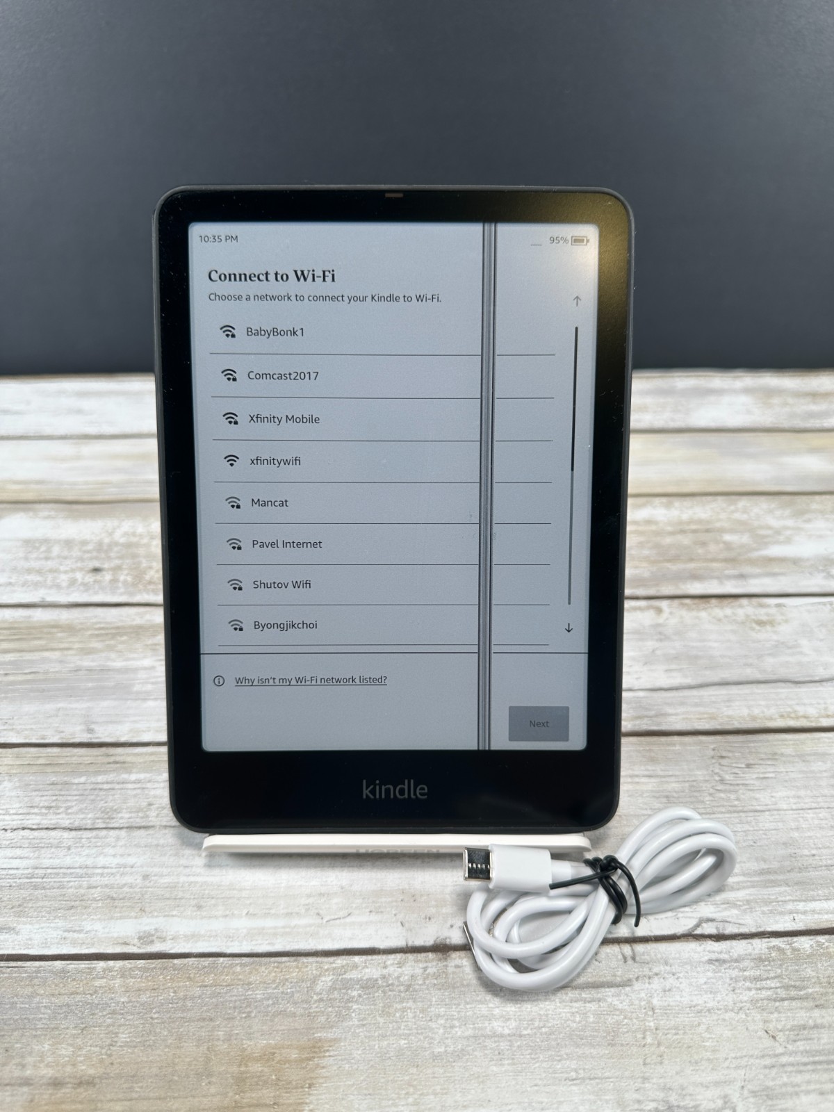 Amazon Kindle Paperwhite 11th Gen WiFi 6.8 inch Display M2L3EK 8gb Works Read