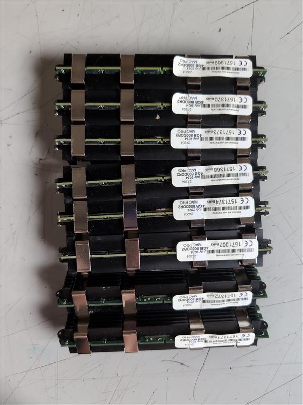 Gigaram 32GB (8x4GB) DDR2-800 ECC Fully Buffered DIMM for Apple Mac Pro