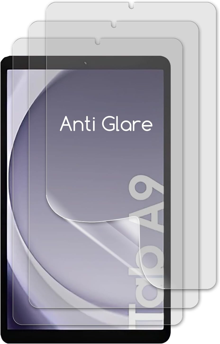 3-Pack Anti Glare Screen Protector for Samsung Galaxy Tab A11 & A9 8.7-Inch