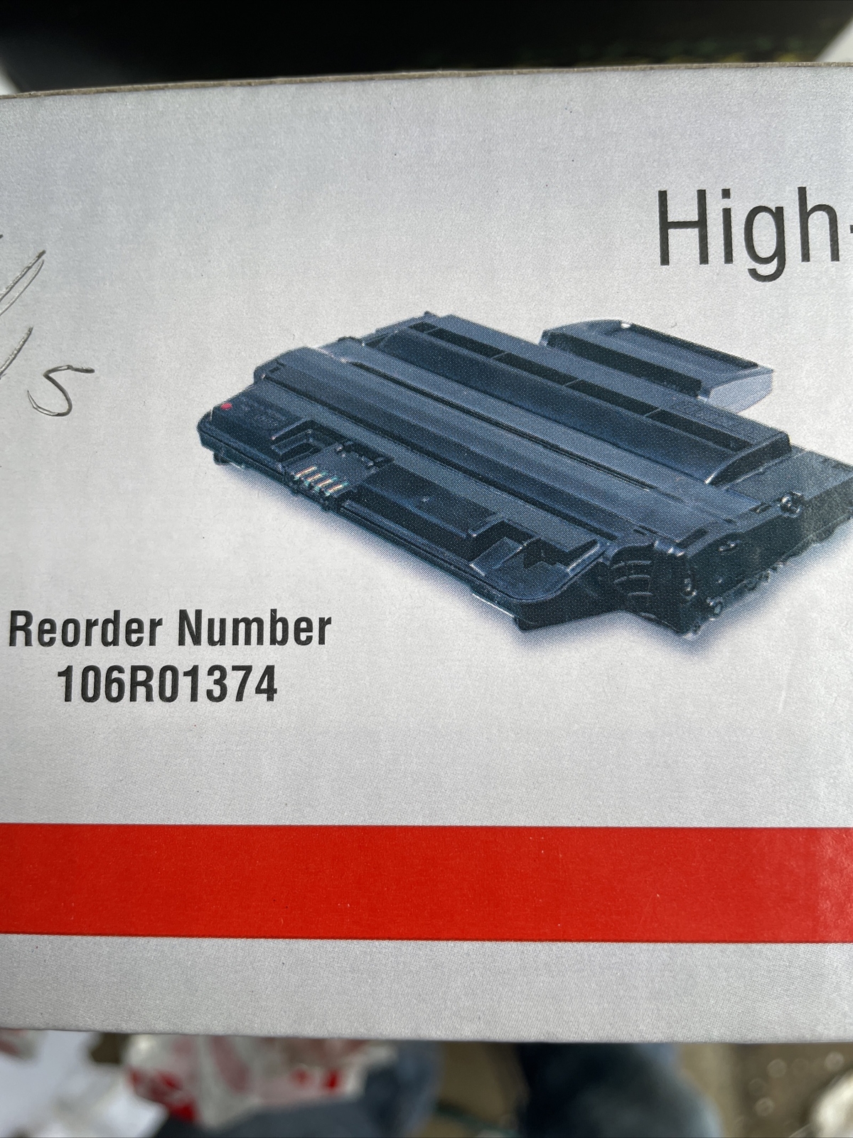 Genuine New Xerox 106R01374 Black High Capacity Print Cartridge Phaser 3250