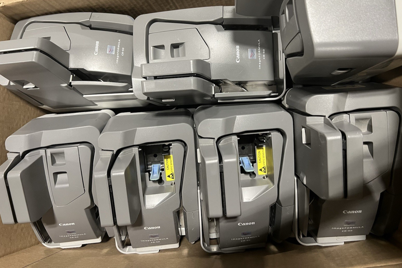 Lot of 30 Canon CR-50 (M111101) ImageFormula Check Scanner-No Adapter