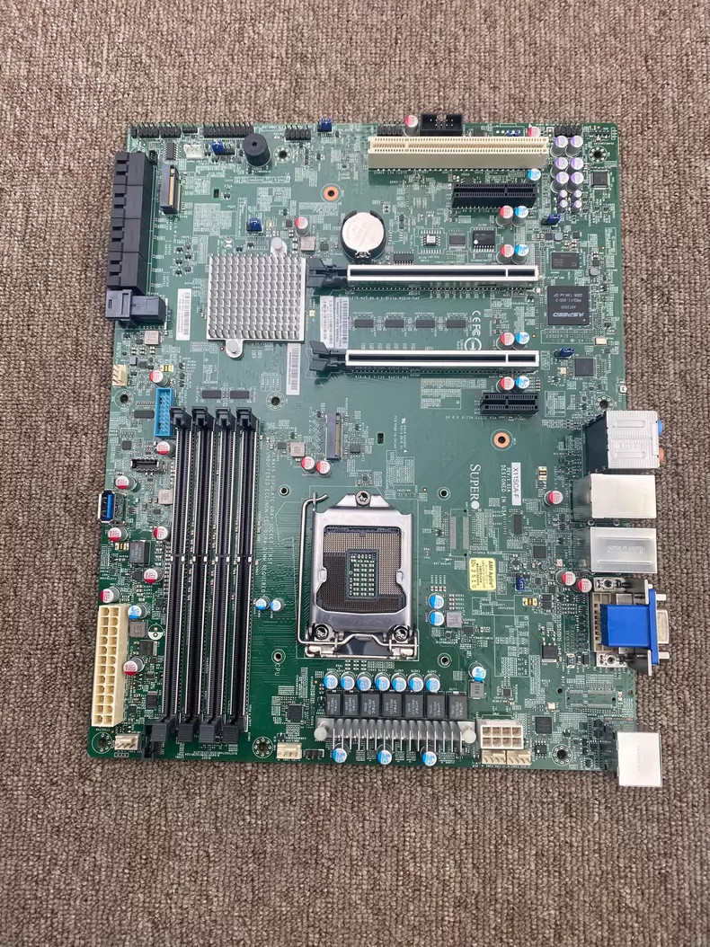 Supermicro Engineteh BIOS X11SCA-F Intel C246 Single Socket LGA-1151 Motherboard