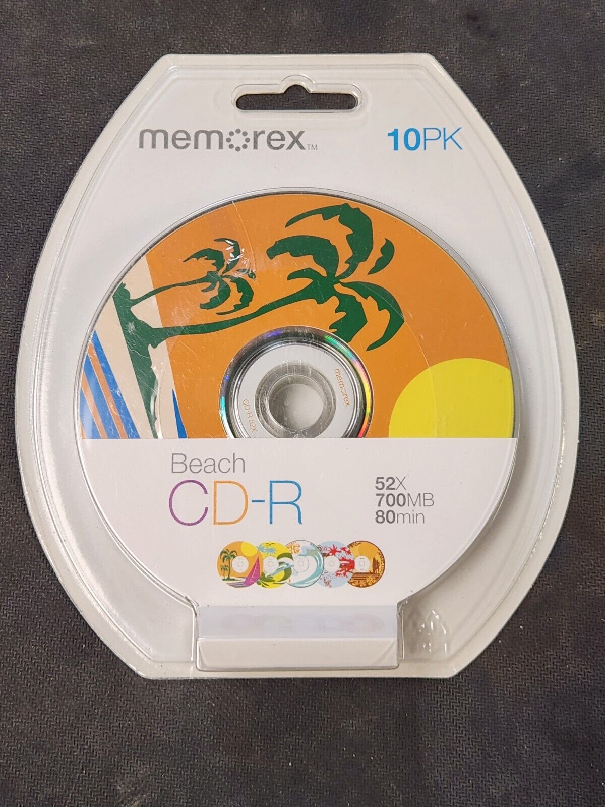 Sealed Memorex 10 Pack 