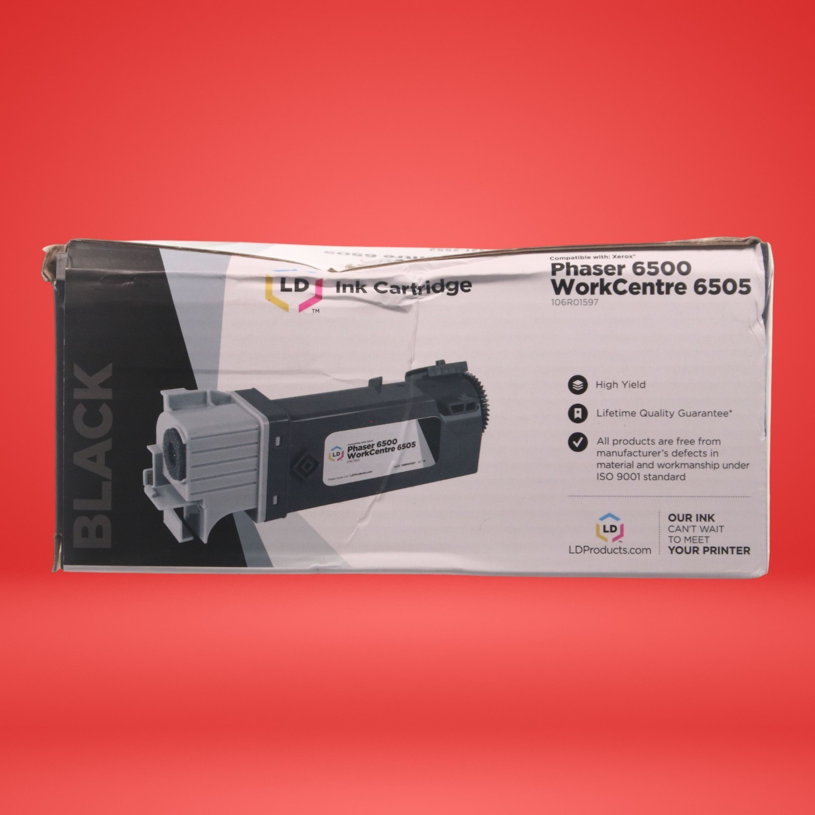 LD Black Ink Cartridge Phaser 6500 WorkCentre 6505 XEROX Compatible 106R01597