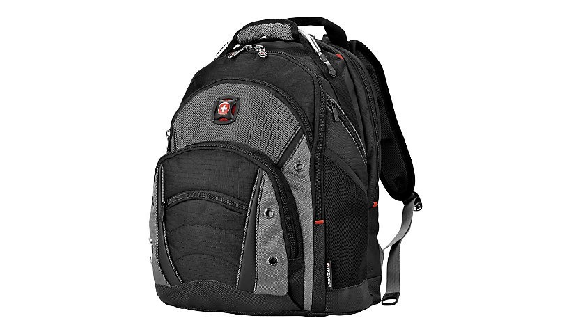 Synergy 16 Inch Black Grey Laptop Backpack With Triple Protect Compartment