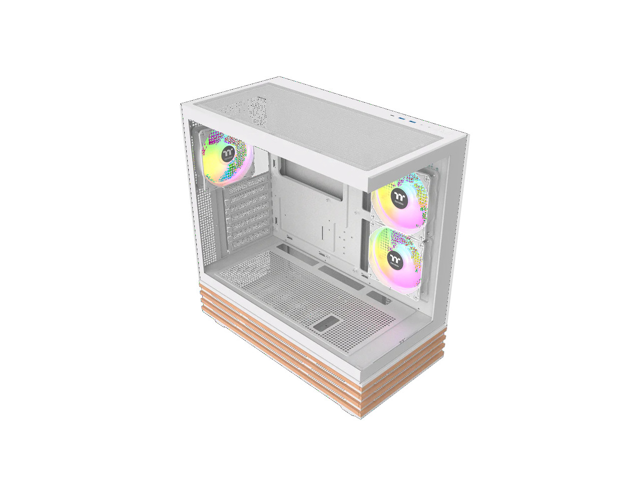 Thermaltake View 270 Plus WS ARGB; Mid Tower; 3x120mm Lite Fans Included; 360mm