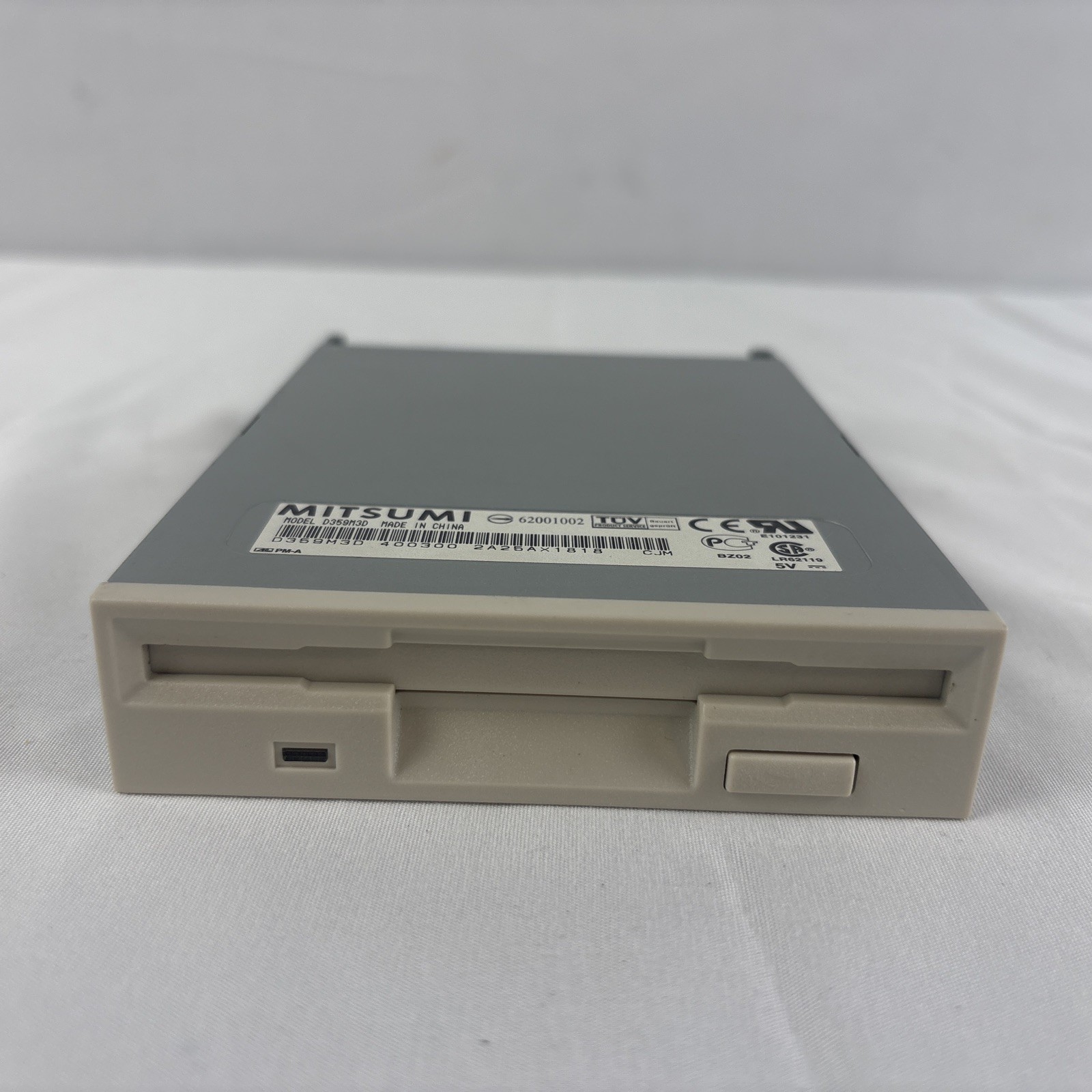 Mitsumi Floppy Disk Drive D359M3D Vintage PC Parts Beige Untested