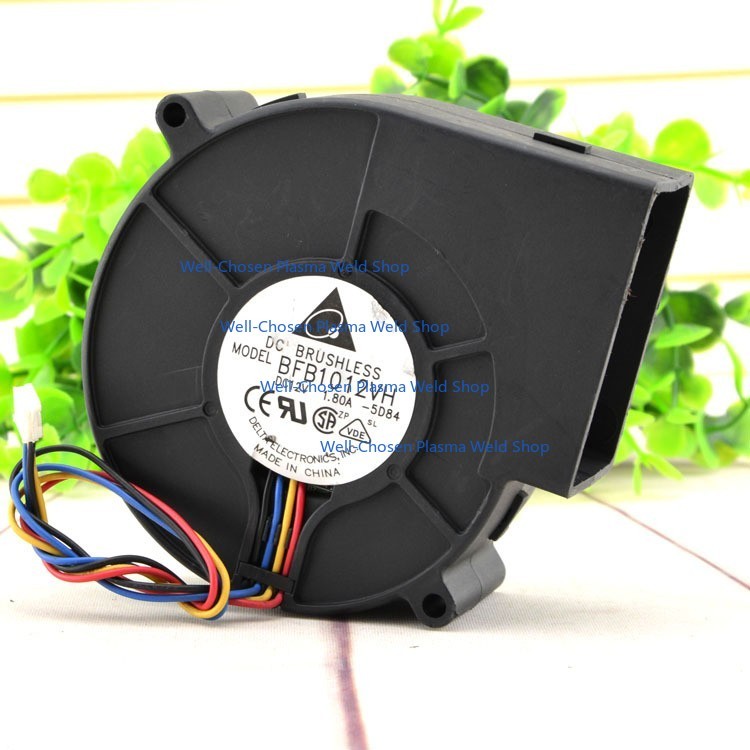 1PC BFB1012VH Server Blower Fan DC12V 1.8A Ball Bearing 4pin Cooling Fan
