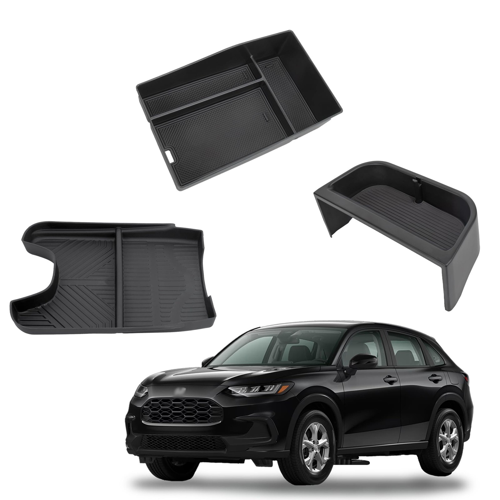 Sinminou Center Console Organizer Set for 2023-2027 Honda HR-V Accessories