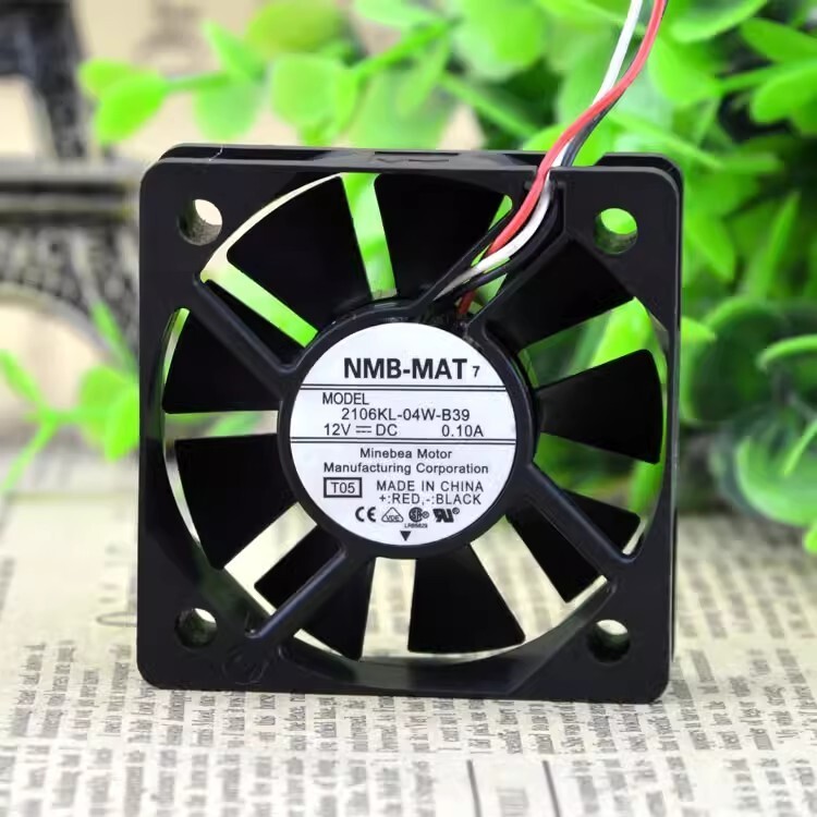 NMB 2106KL-04W-B39 DC12V 0.10A 50*50*15MM Cooling Fan
