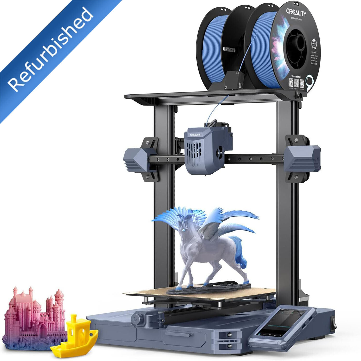 【Refurbished】Creality 3D Printer CR-10 SE 600mm/s Printing Speed Auto Leveling