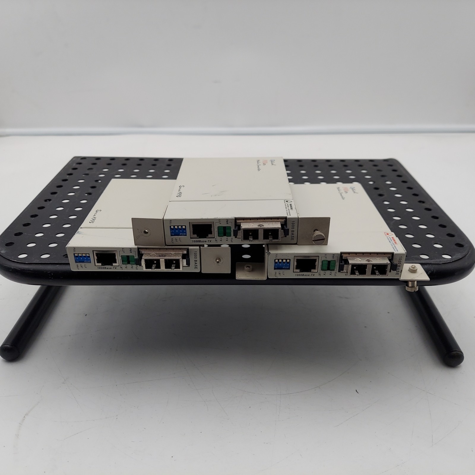 LOT OF 3 STARTECH HUBS-ET91000SC Gigabit Multi Fiber Ethernet Media Converter