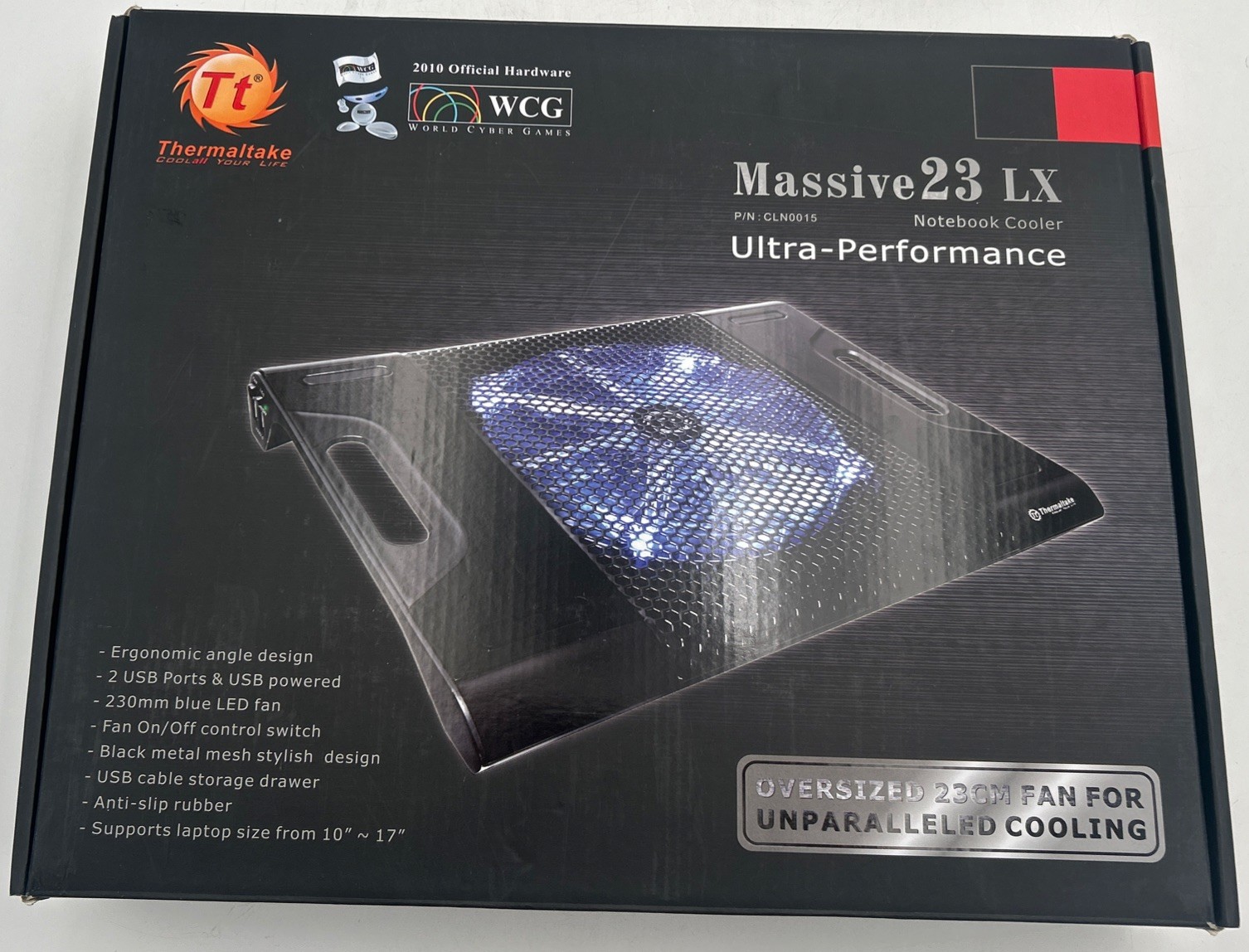 Thermaltake Notebook Cooler Massive 23 LX P/N : CLN0015 - New Open Box
