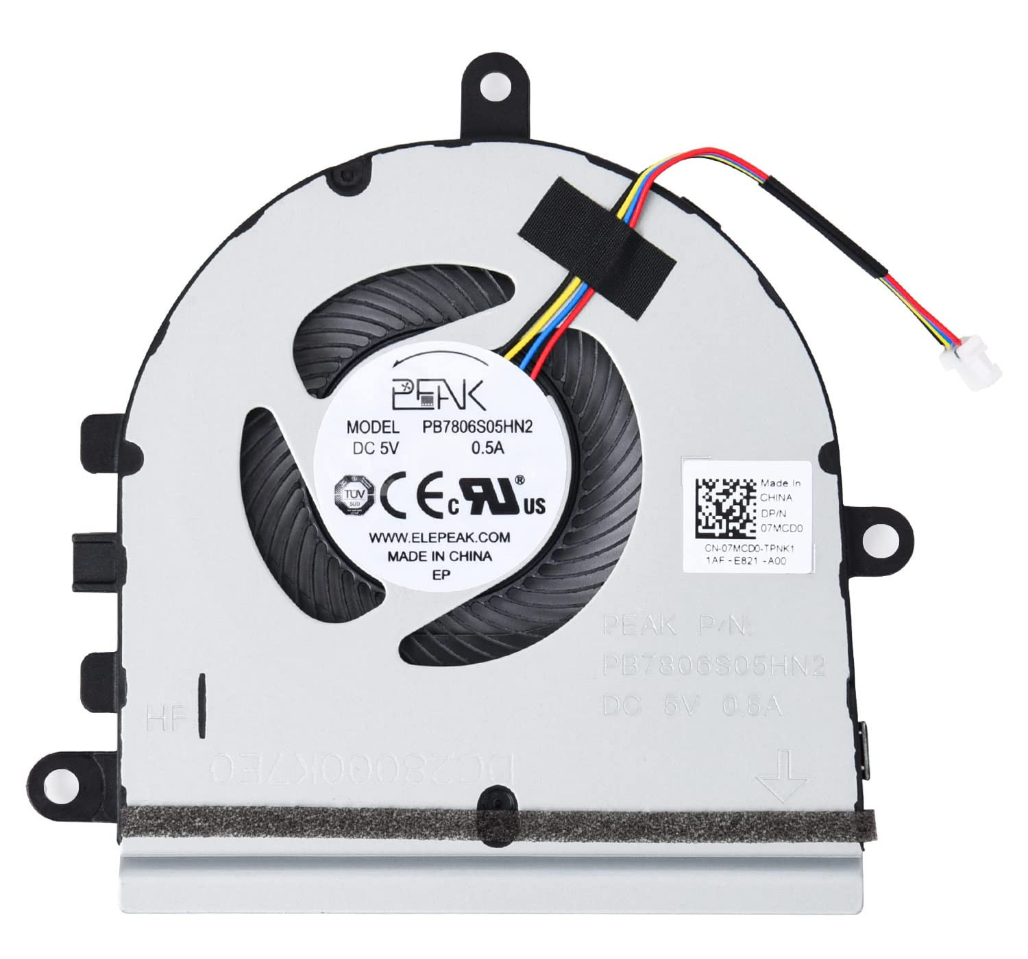 Replacement CPU Cooling Fan for Dell Inspiron 15 3501 3505 3533 3583 3585 3593 3