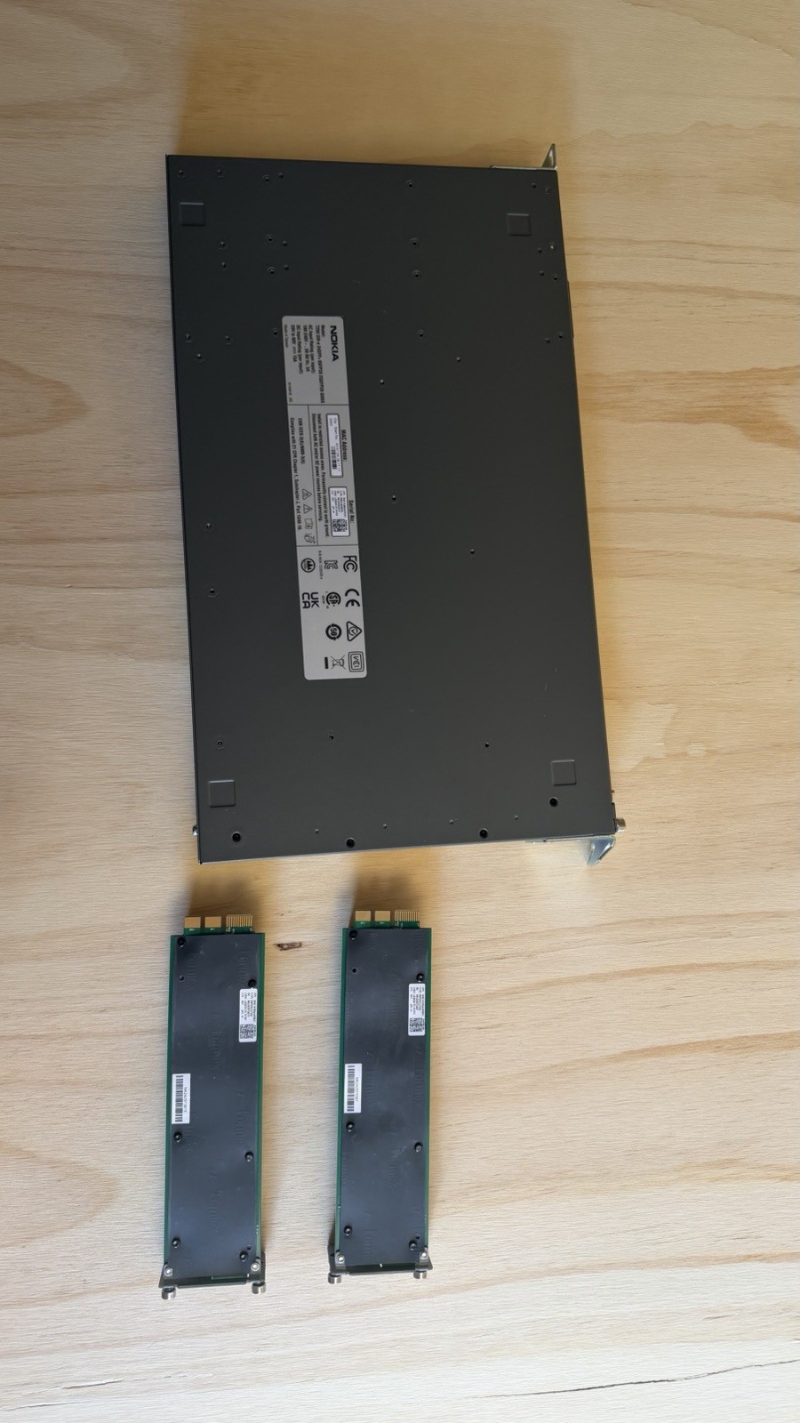 NOKIA 7250 IXR-e 24SFP+ 8SFP28 2QSFP28 GNSS 3HE15386AARB01 Interconnect Router