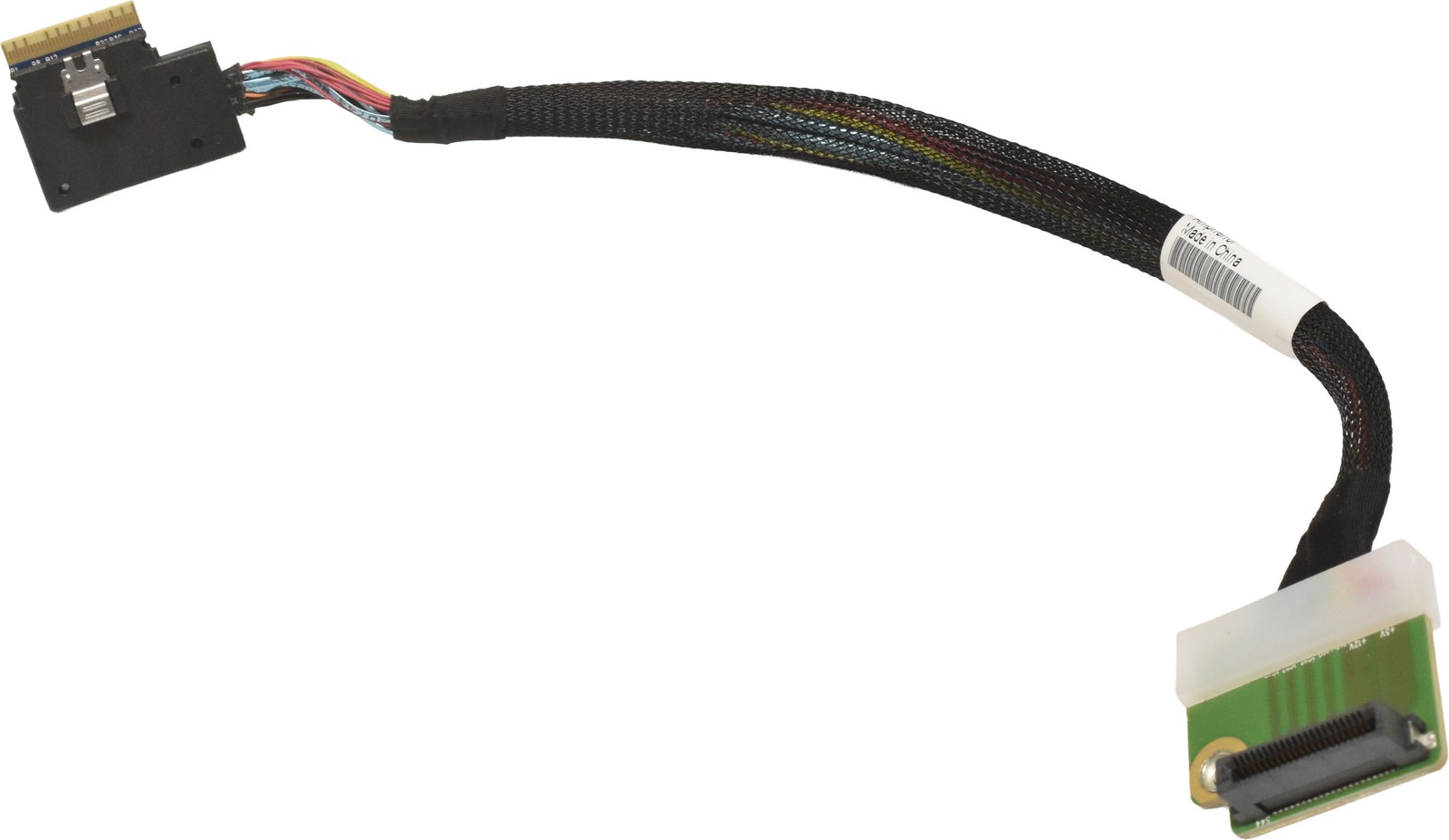 HP 865309-001 SATA Cable 25cm 1x NVMe Angle to 1x 22-pin Female for BL460C G10
