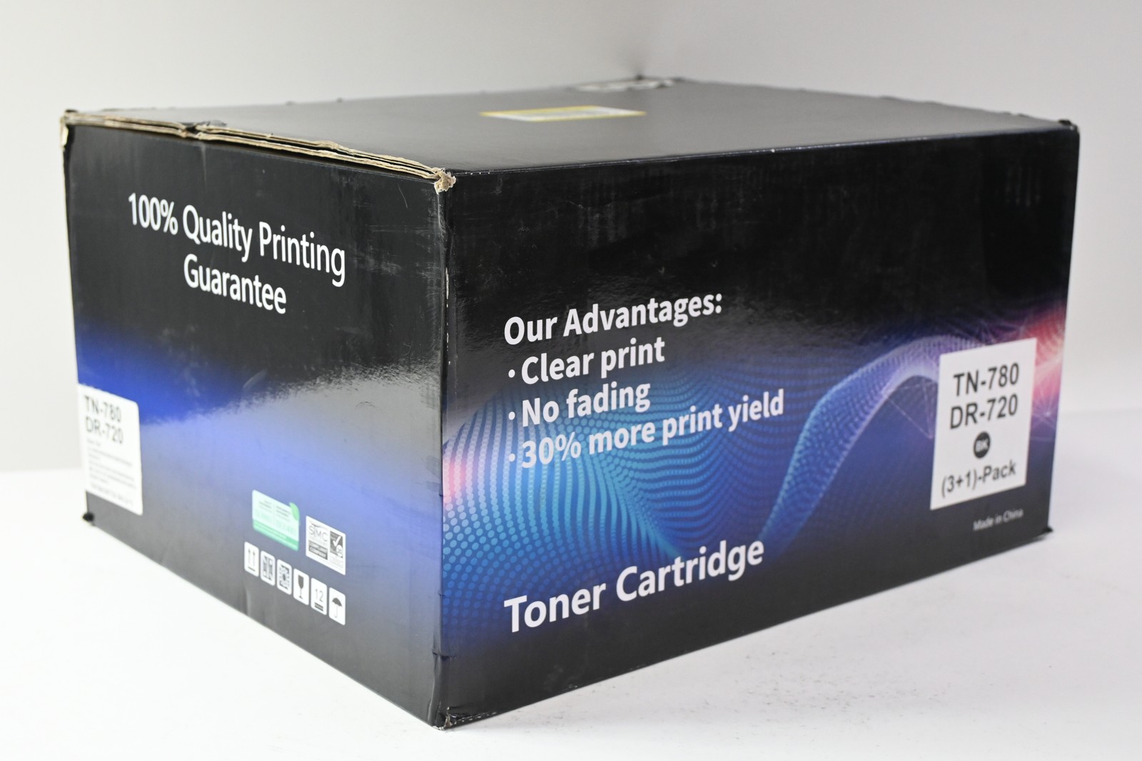 Compatible 4pk Toner + Drum Replacement Brother Laser Printers - Open Box