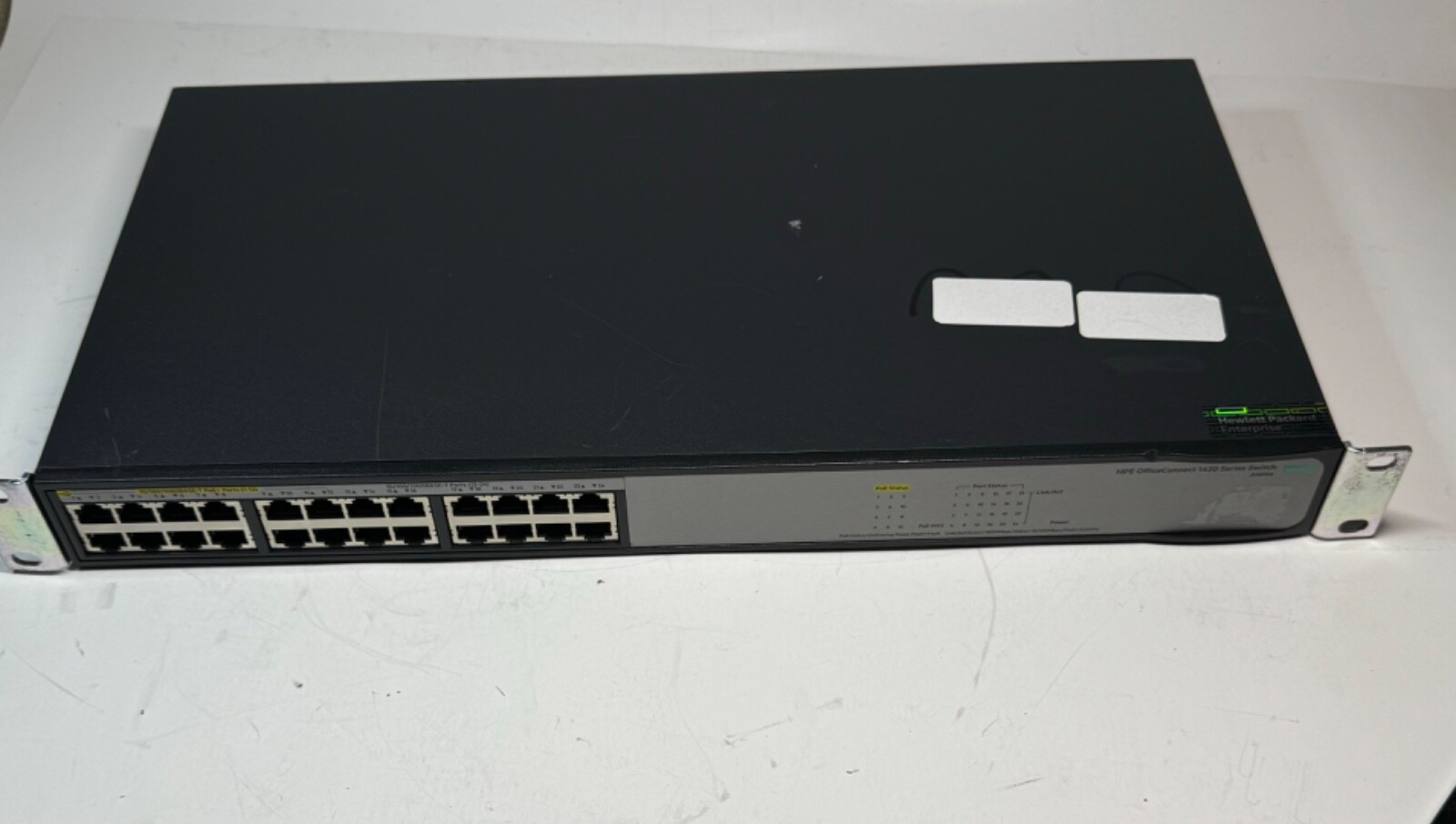 HPE JH019A OfficeConnect 1420-24G-PoE+ (PoE+ Ports (1-12) w mounting brackets