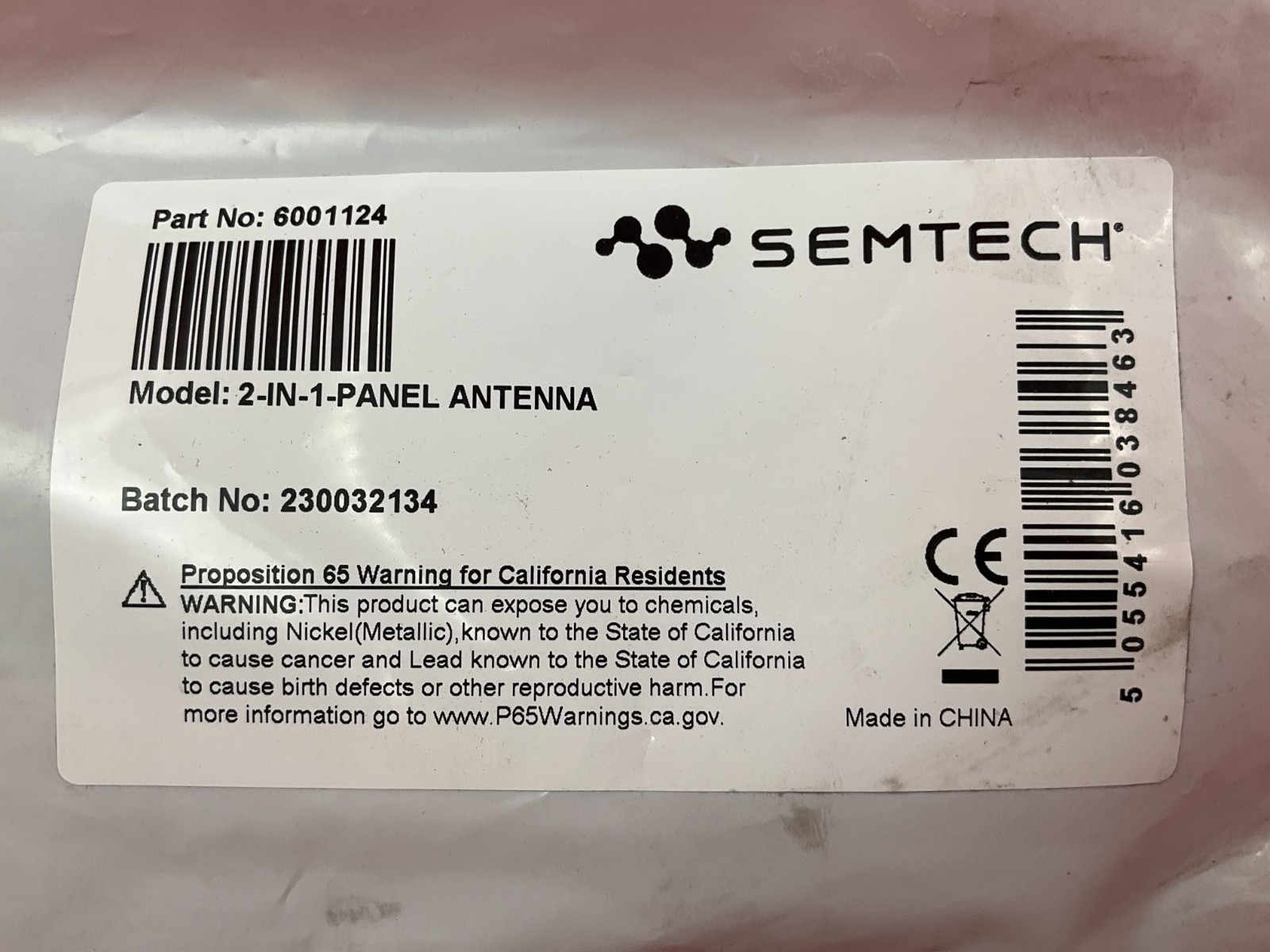 Semtech Sierra Wireless Airlink 2-In-1 Panel Antenna 6001124 ❤️️✅❤️✅❤️️