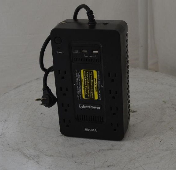 Cyberpower SX650U ST625U UPS 650VA 8 Outlet USB