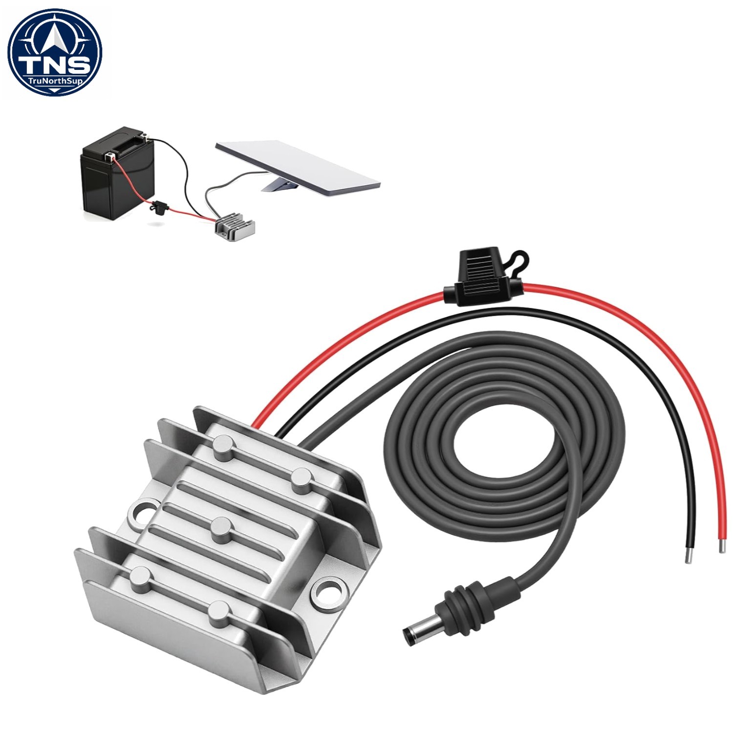 Compact 12V DC to 30V Converter for Starlink Mini - Includes Overload Protection