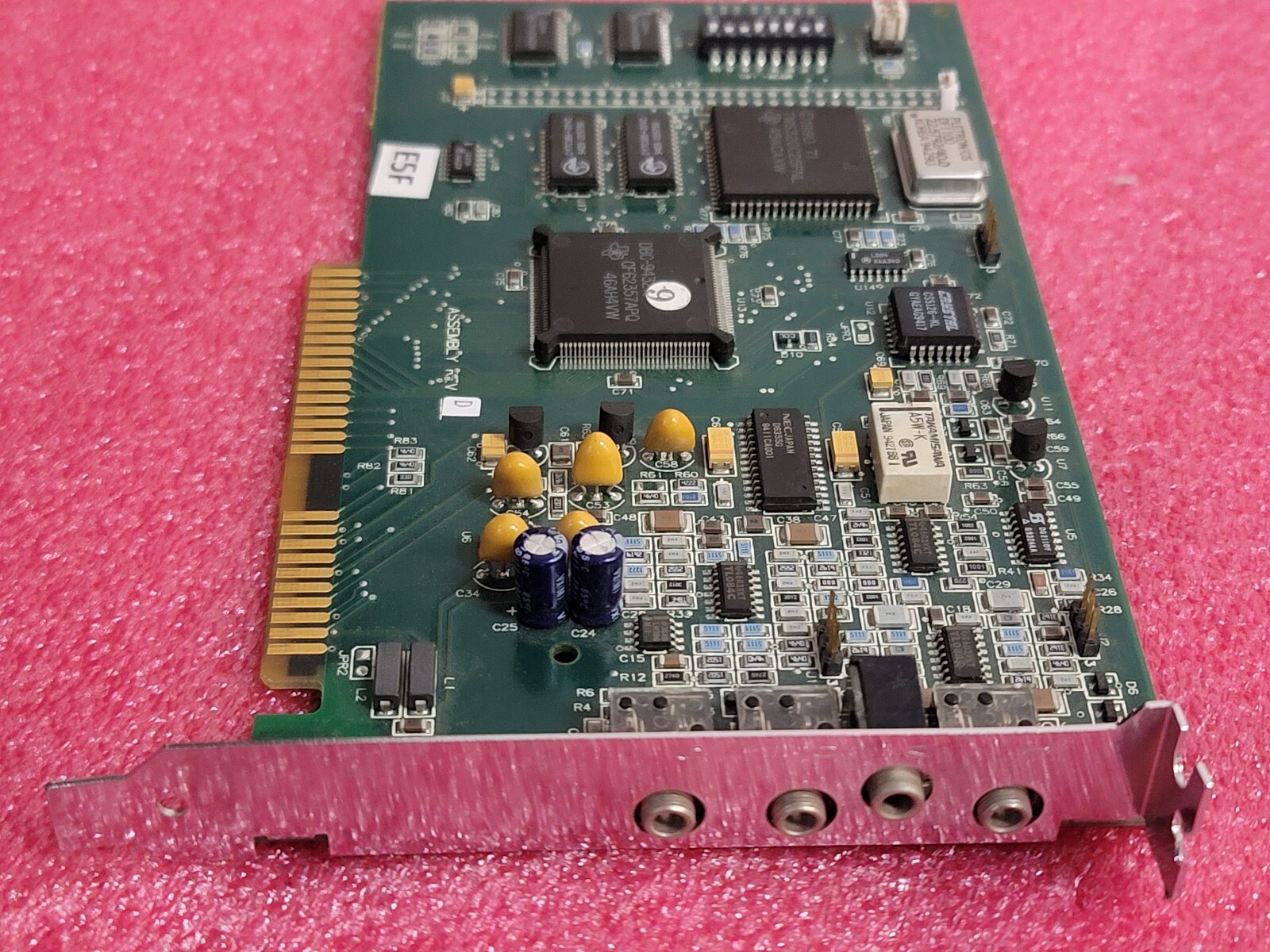 Rare IBM M-ACPA ISA 8 Bits Audio Capture And Playback Card DOS retro gaming #E5F