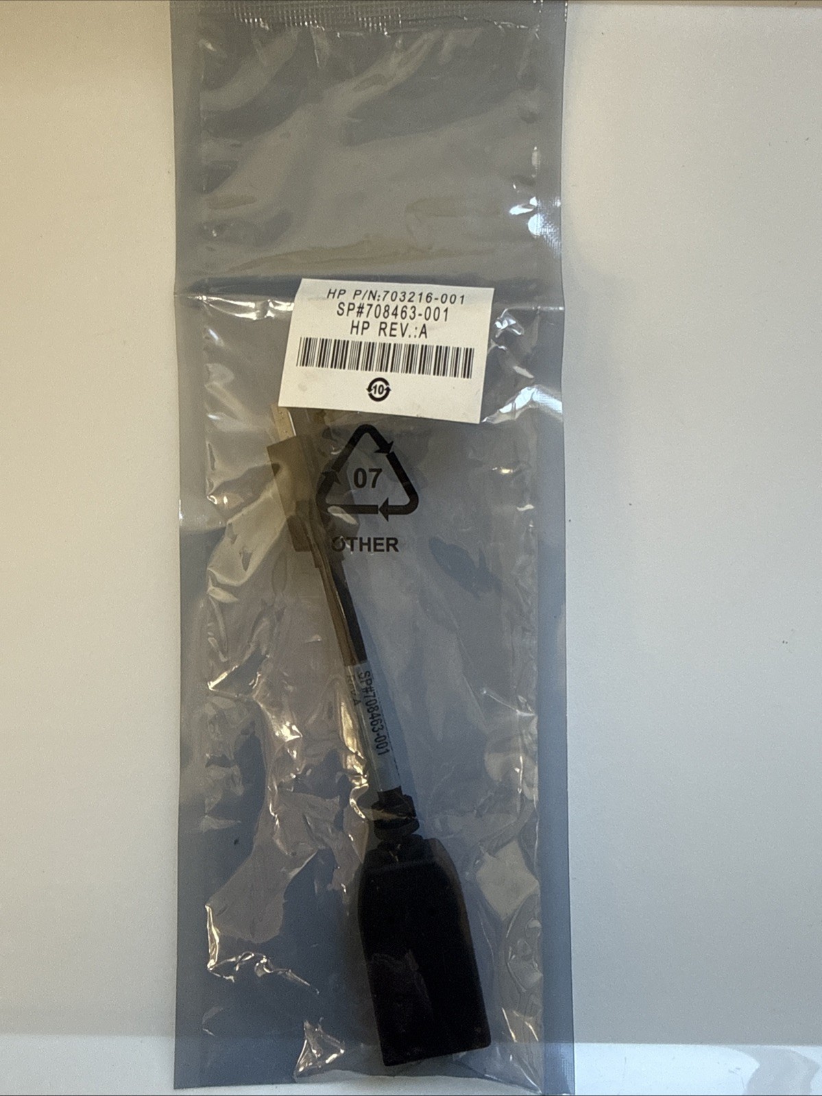 Lot of 13 Genuine HP MINI DISPLAY PORT to DISPLAY PORT ADAPTER P/N  703216-001