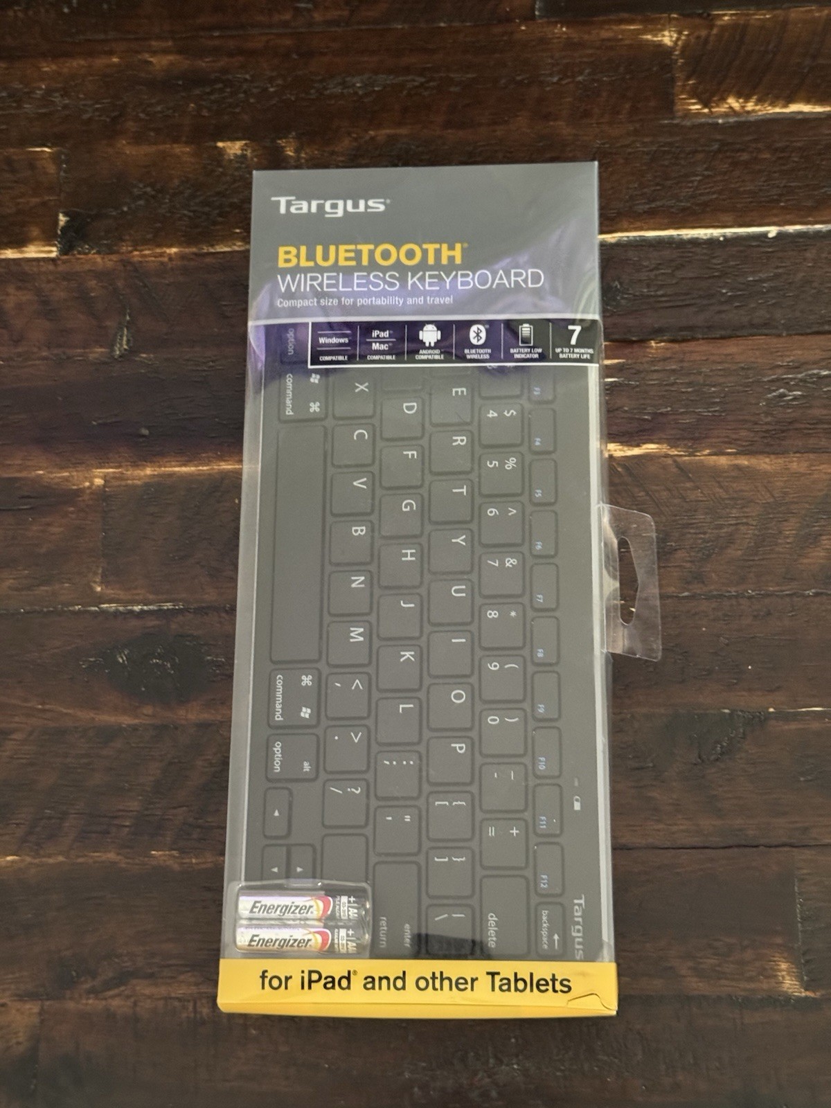 Brand New Targus Bluetooth Wireless Keyboard for Tablets AKB33US