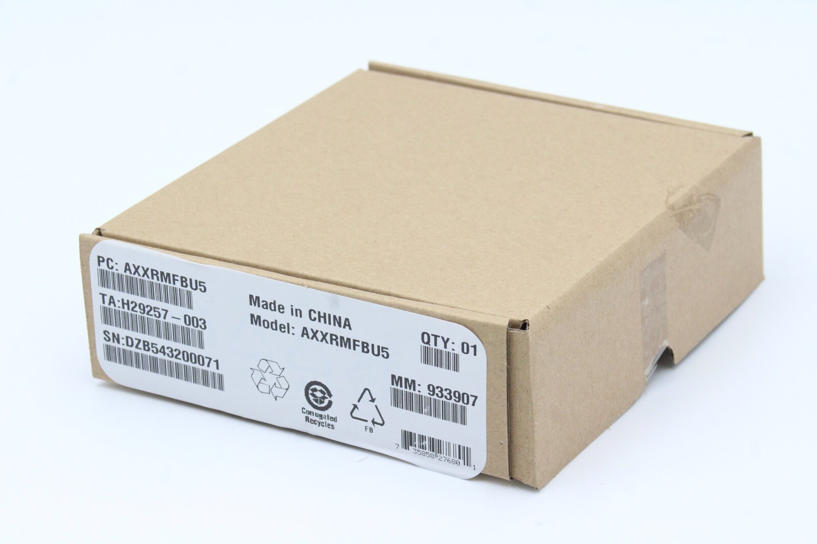 AXXRMFBU5 EMC INTEGRATED RAID CONTROLLER BATTERY BACKUP KIT NEW HSF
