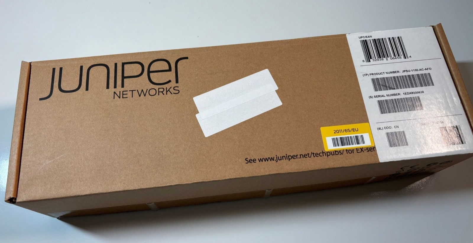 Juniper Networks JPSU-1100-AC-AFO 1100W AC Power Supply For EX Series