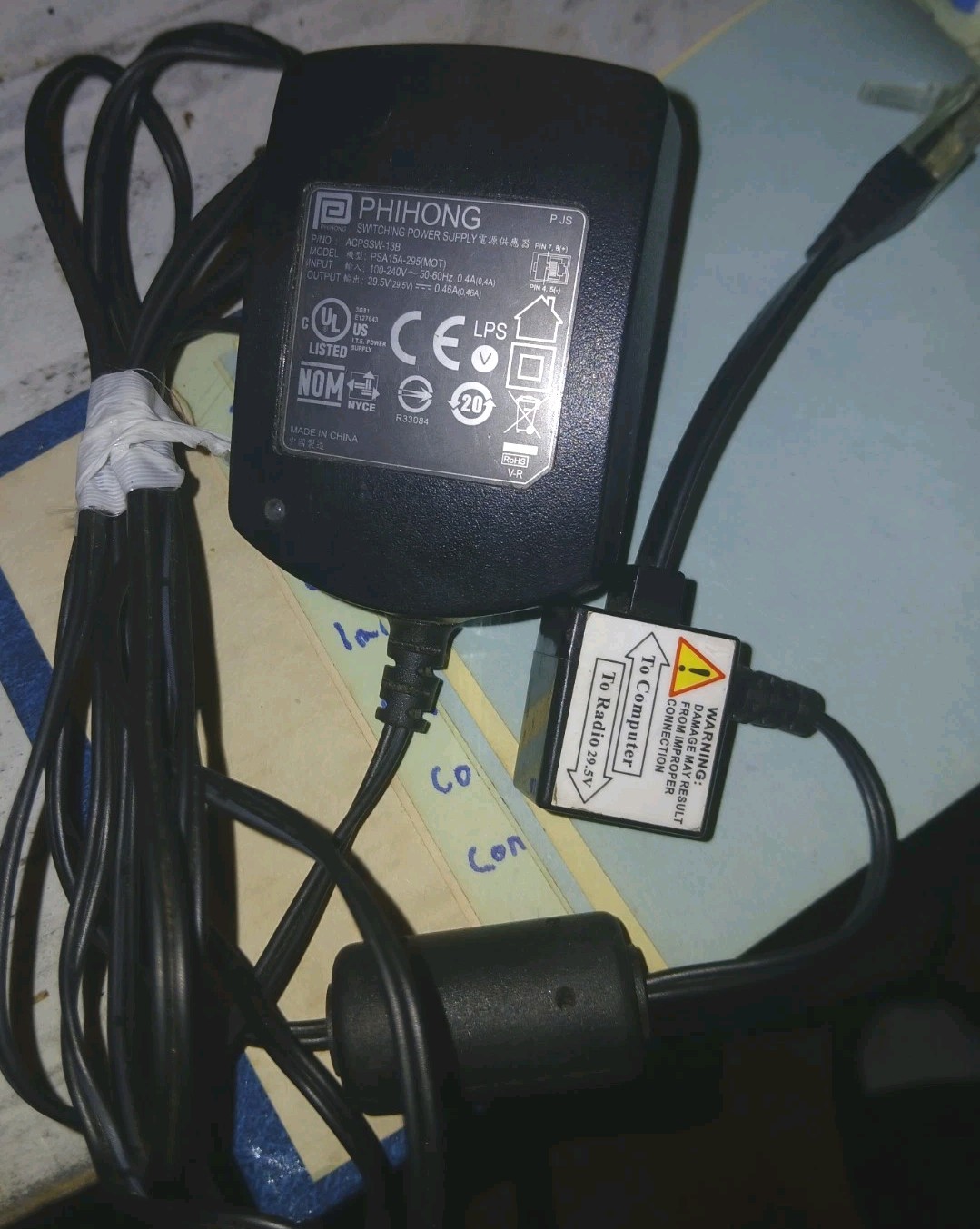 ACPSSW-13B PoE Power Supply, 29.5VDC, Cambium Networks Motorola PMP PTP
