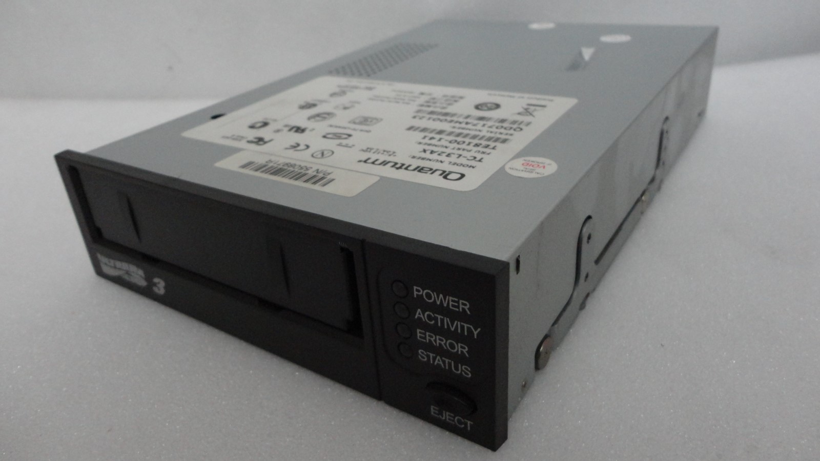 Quantum TC-L32AX TE8100-141 TE8100-171 Ultrium3 LTO3 SCSILVD Internal Tape Drive