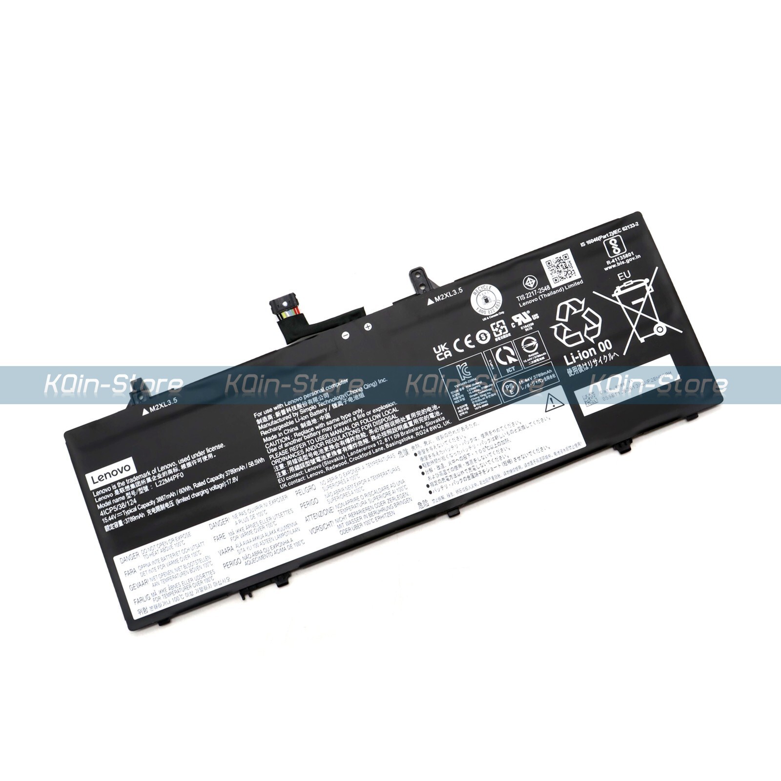 New Genuine L22L4PF0 L22M4PF0 L22M4PF1 OEM Battery for Lenovo Yoga Slim 6 14IRH8