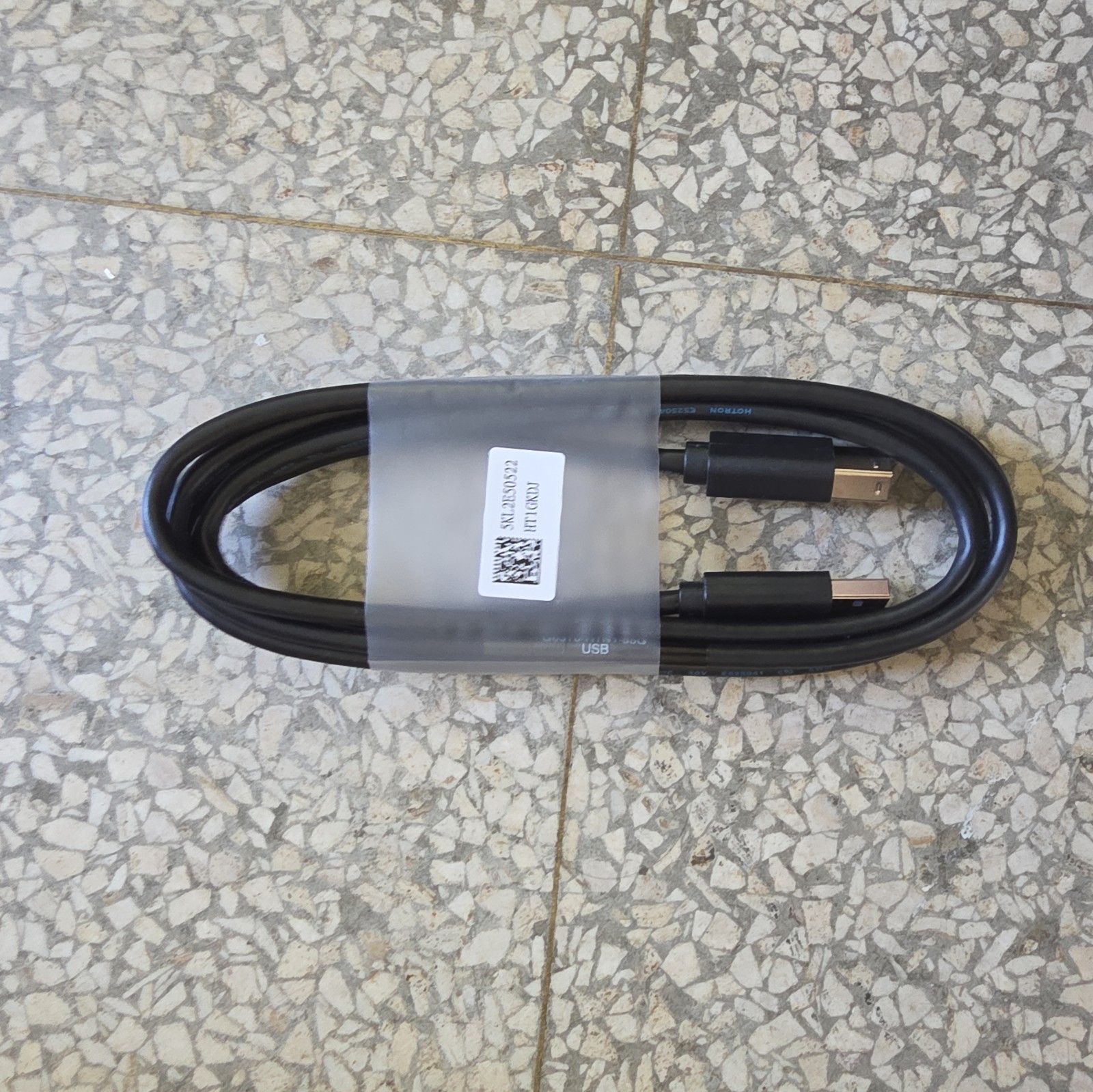 Genuine Dell 6ft USB 3.0 SuperSpeed a to B Black Cable 5KL2E50522