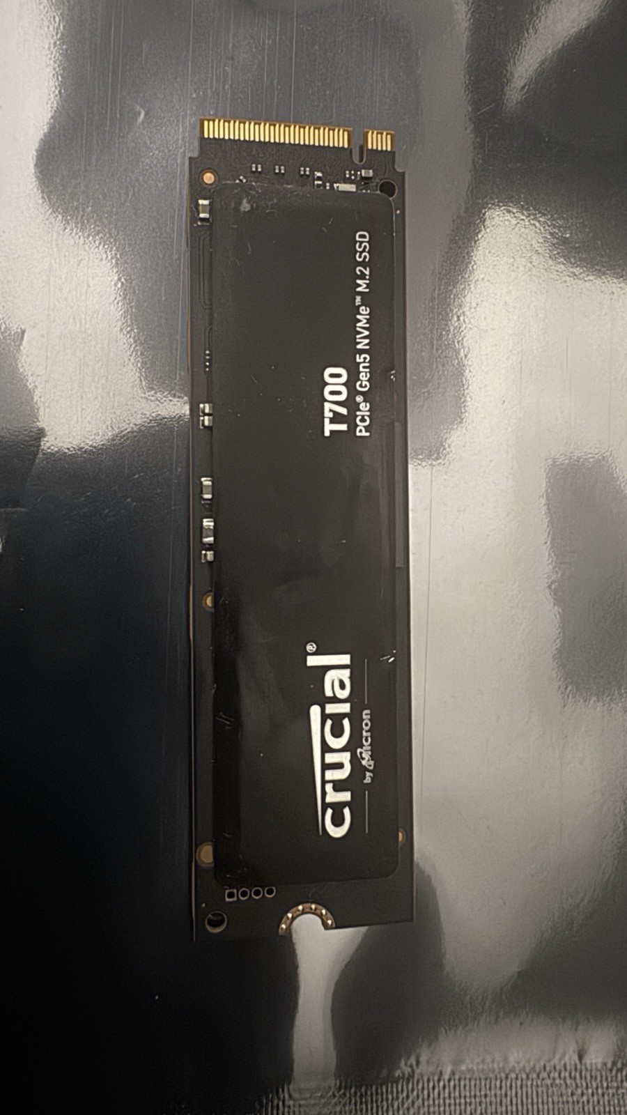 2x Crucial T700 PRO 2Tb PCIe GEN5 NVMe M.2 Internal SSD (100% life)