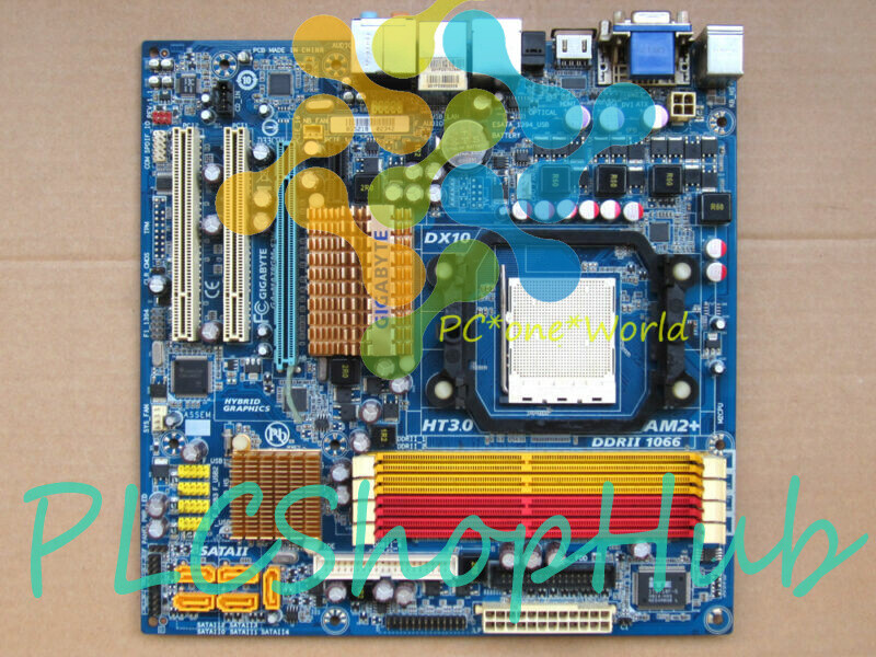 1P Gigabyte GA-MA78GM-S2H V1.0 motherboard Socket AM3/AM2+/AM2 DDR2 AMD 780G