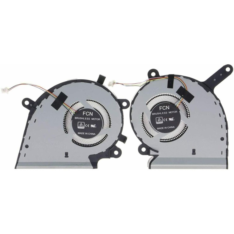 1 Set CPU GPU Fans for ROG Strix G15 G512 CPU GPU Fan Set Original New 5V